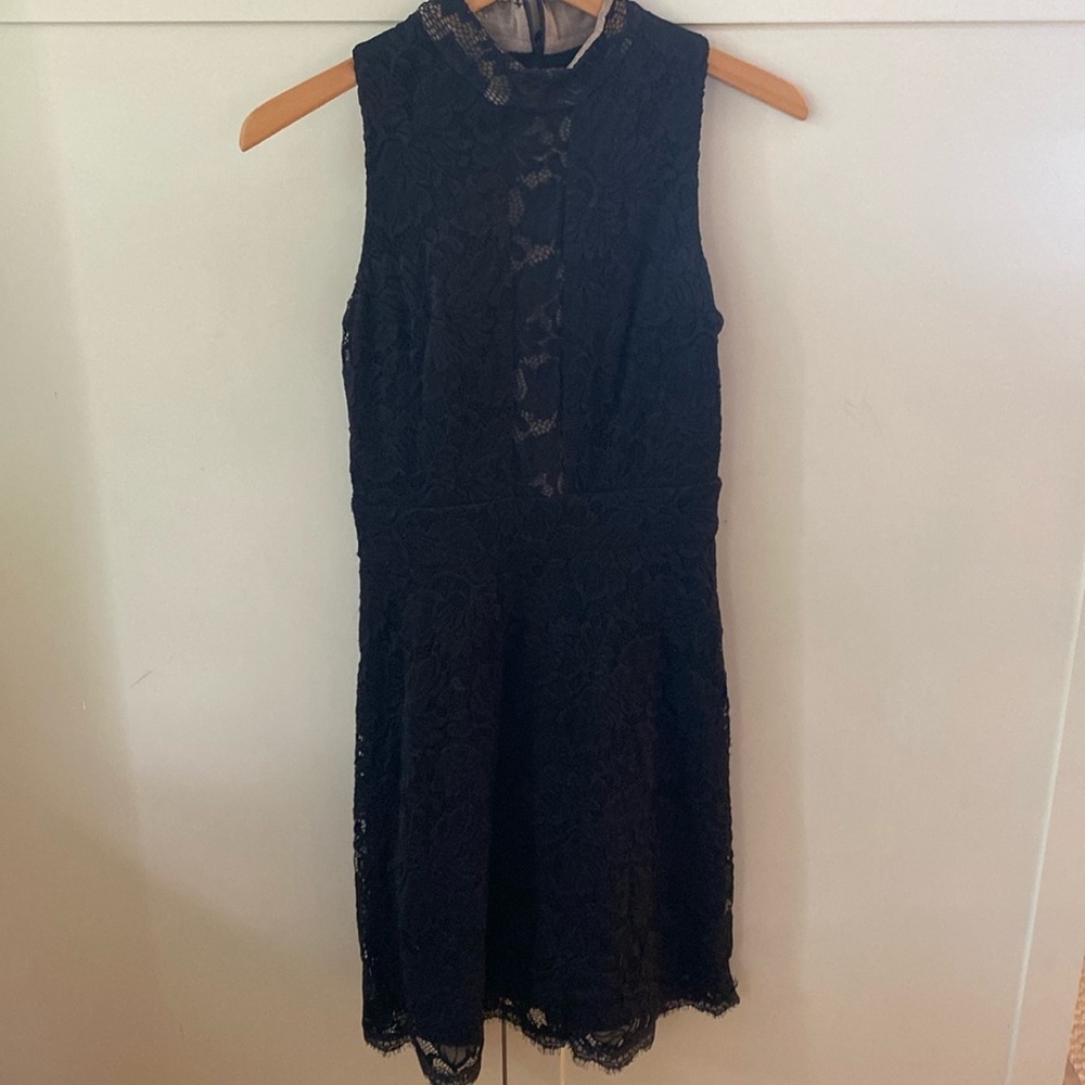 Black Lace Dress - size 8